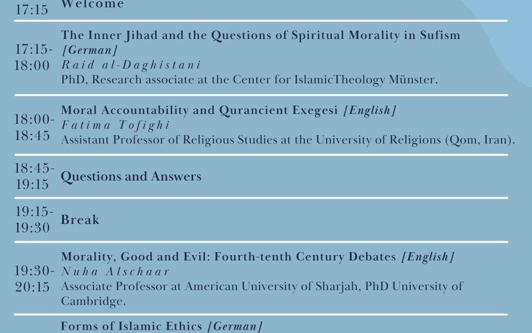 Bericht über die Islamische Studienkonferenz am 4. und 5. November 2022